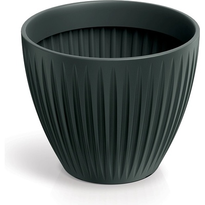 Prosperplast Květináč LATIE RAND antracitový, 30 cm
