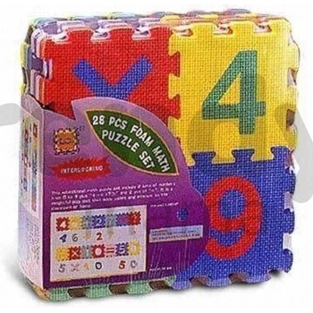 Lee puzzle čísla a znaky 28 ks