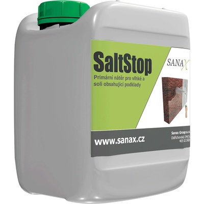 Sanax SaltStop | Primární nátěr pro vlhké a soli obsahující podklady | 11 l – Zbozi.Blesk.cz