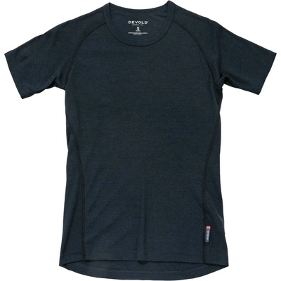 Devold Дамско мериносово термобельо Devold Women's Lauparen Merino 190 Base Tee Merino base layer - Ink (115-2427-0213)