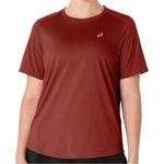 Asics Дамска тениска Asics Women's Core S/S Top Running shirt - Singed Red - размер XS (916-3405-1011)