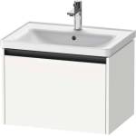 Duravit Ketho. 2 - Шкафче за умивалник 44x63x46 см, 1 чекмедже, матово бяло K25082018180000 (K25082018180000)