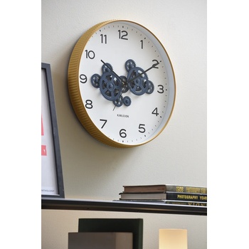 Karlsson Стенен часовник Karlsson Open Gear 40 cm (KA6093YE)