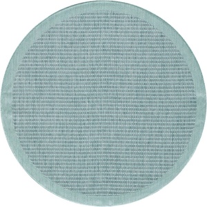 Ayyildiz Син кръгъл килим за открито и закрито ø 160 cm Giza 1410 - Ayyildiz Carpets (GIZA1601601410BLUE)