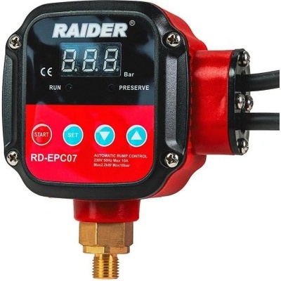 Raider Пресостат за водни помпи, електронен, 2200W, 1/4", 10 bar, RAIDER RD-EPC07 (RD-EPC07)
