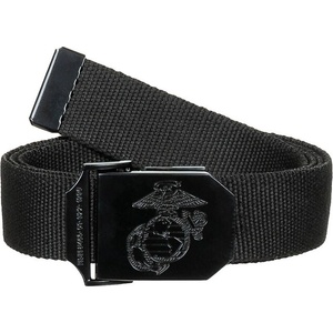 MFH Колан MFH USMC, черен, около 3, 5 cm (22505A)