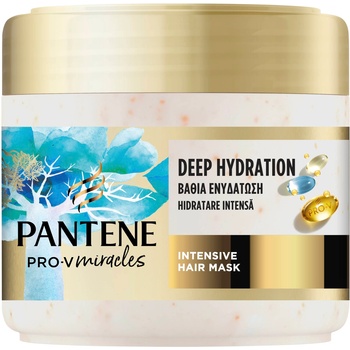 Pantene Pro-V Miracles Хидратираща маска за коса Hydra Glow, 300 ml