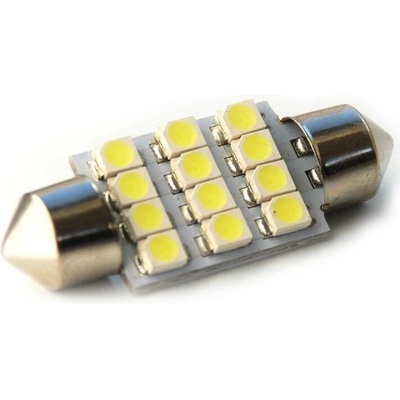 Rabel 36 mm 12 smd 2835 C5W C10W C15W SV8,5 bílá