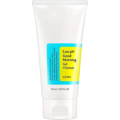 COSRX Low pH Good Morning Gel Cleanser, почистващ гел за лице (8809416470511)