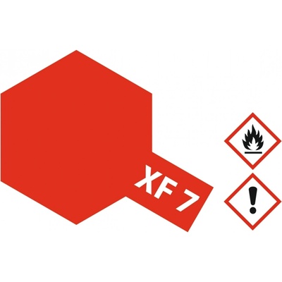 Tamiya Farba Acrylic MINI XF-7 Flat Red 10ml