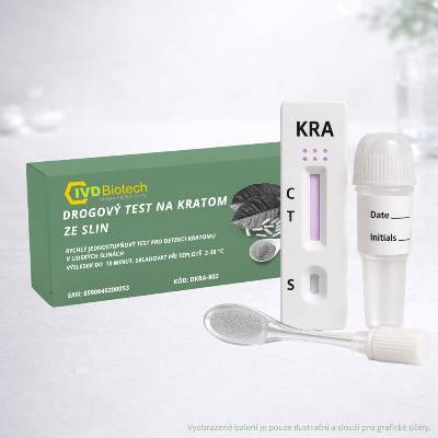 AllTest Rychlý test na kratom KRA ze slin 1 ks