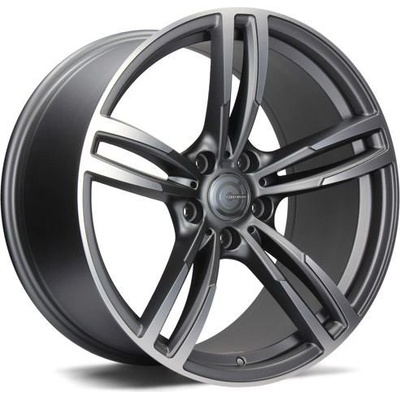 Carbonado diamond 8,5x18 5x120 ET20 matt anthracite front polished