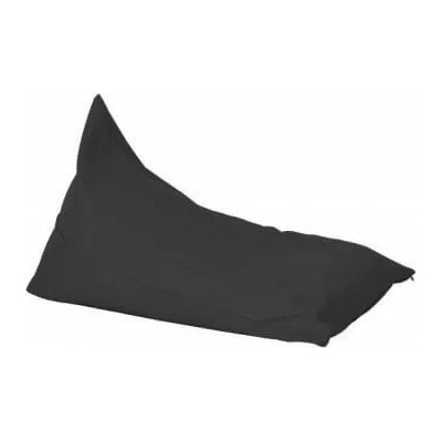 Pufrelax Пуф шезлонг, 320л. 130х100см. , Kudos - Panama Black, Перящ се калъф, Водоустойчив, Пълнеж от Полистиролни перли