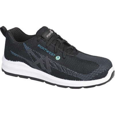Portwest Eco Fly Composite S1PS SR FO obuv Čierna-Modrá