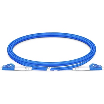 Conneu LC-UPC-LC-UPC, дуплекс, сингъл мод OS2, 3 мм армиран оптичен пач кабел & mdash; 40 метра (CNFJ-LCLCOS2DARMBLUE3mm-40)