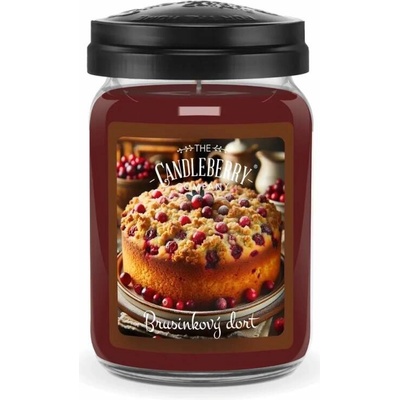 Candleberry - Brusinkový dort 624 g
