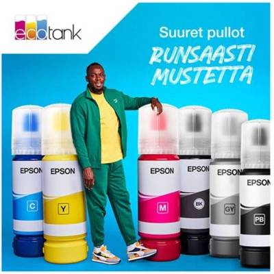 4LB 114 EcoTank Pigment Black ink bottle (C13T07A140)