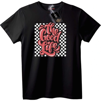 NOONEBRAND Тениска Добрият Живот - XS, Black