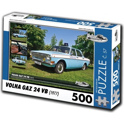 Retro-auta č. 57 Volha Gaz 24 VB 1977 500 dielov