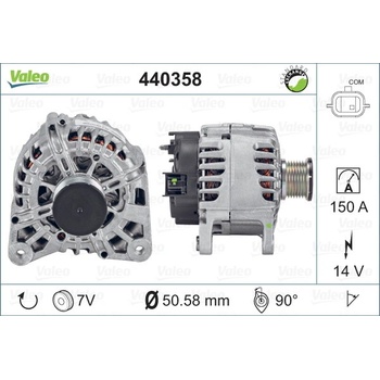 Alternátor VALEO 440358