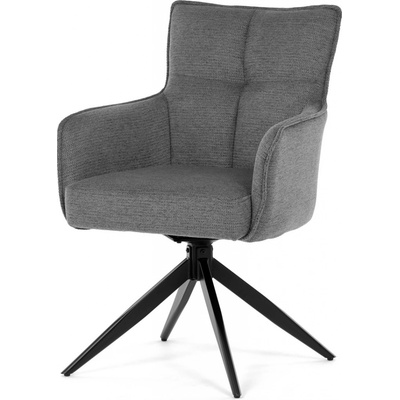Autronic DCH-P3170 GREY2 šedá látka černý kov