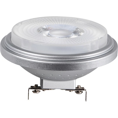 Kanlux LED žárovka G53 AR111 13W = 107W 1050lm 2700K teplá bílá 12V CRI97 40° Silver IQ-LED