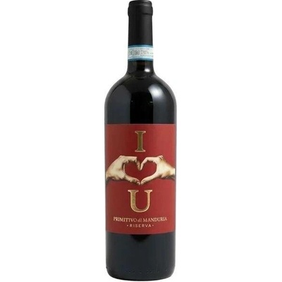 Primitivo di Manduria ILoveYou Riserva 14,5% 0,75 l (holá láhev)