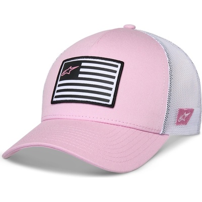 ALPINESTARS KFLAG SNAP HAT růžová/bílá
