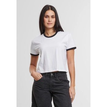 Urban Classics Тениска Ladies Contrast Retro T-Shirt white/black XXLUB-TB7492-01248 - Камуфлаж, размер 5XL