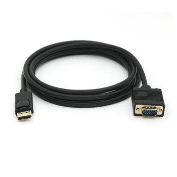 Equip 119338 адаптер за видео кабел 2 м VGA (D-Sub) DisplayPort Черен (equip119338) (equip119338)