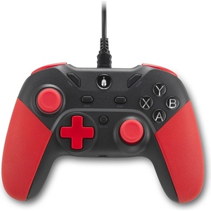 Spartan Gear Gear Pelekys Wired Controller PS3/PC Black/Red (SGWPC01BR)
