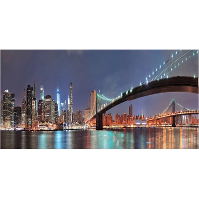 Fotoobraz na skle Manhattan New York 100x50 cm
