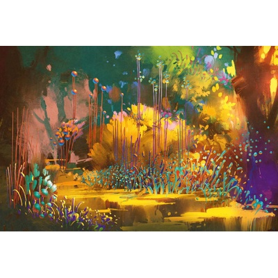 DIMEX ART Флизелинов фототапет фантастична гора 375 x 250 см