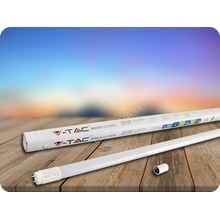 V-TAC LED trubica T8, 18W, 120 CM, G13, NANO PLAST, 1700 LM Denná biela