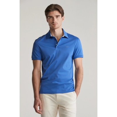 Gant slim shield SS pique Polo rich blue