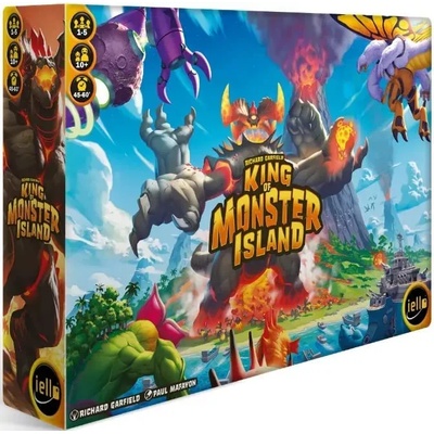 IELLO Настолна игра King of Monster Island - кооперативна