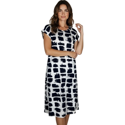 Fashion dámske modré šaty Wene modrá