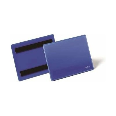 Logistické vrecko, A6, na šírku, DURABLE, magnetické, tmavomodré