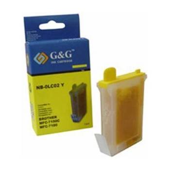 Compatible Brother ( lc02 ) yellow mfc-7150c/7100/7160c/9100c - nb-0lc02y