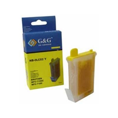 Compatible Brother ( lc02 ) yellow mfc-7150c/7100/7160c/9100c - nb-0lc02y