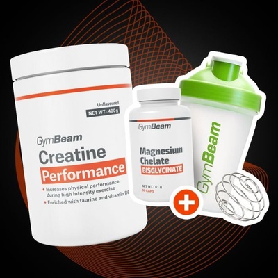 GymBeam Creatine Performance 400 g – Zboží Dáma