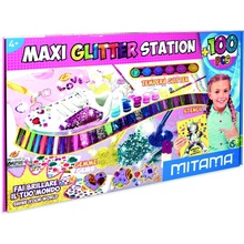 MITAMA Glitter station kreativní sada MAXI 100 dílů