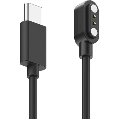 Hama nabíjací kábel pre Hama smart hodinky, magnetický, USB-C, 60 cm, čierny 178638