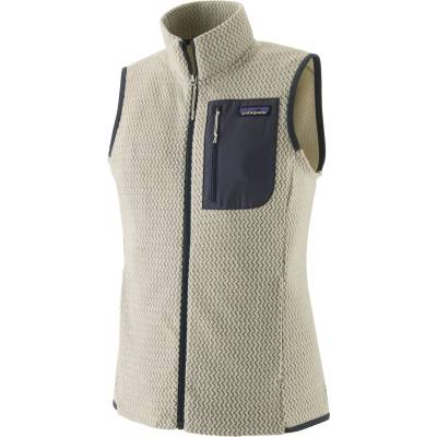 Patagonia Дамски поларен елек Patagonia Women's R1 Air Vest Fleece vest - Wool White (132-1451-0414)