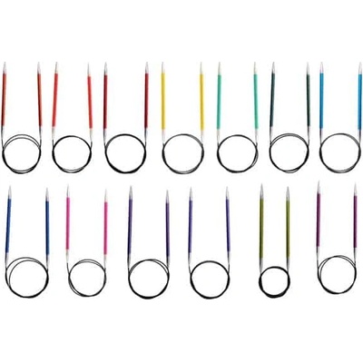 Jehlice KnitPro Zing - pevné kruhové jehlice 80cm - 3,5mm – Hledejceny.cz