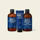 Steve's NO BULL***T Company Stevův Skin Care Set |Šampon 250 ml |Mycí gel na obličej 100 ml |Hydratační krém 100 ml