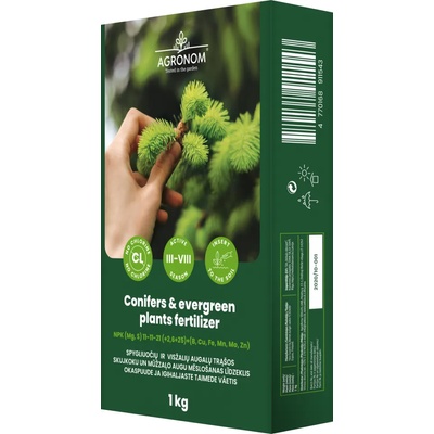 Seklos Тор за иглолистни и вечнозелени растения Conifers and evergreen plants fertilaizer