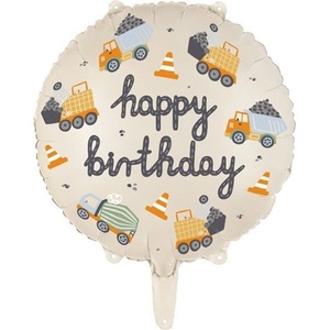 Party Deco Фолиев балон „Happy Birthday за момченца, 45 см (FB213)