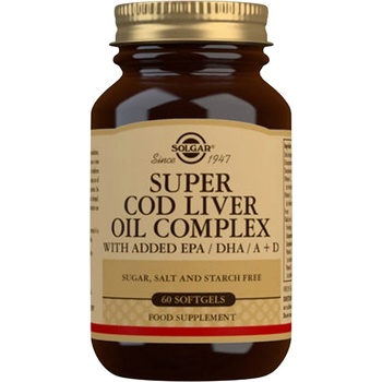 Solgar Super Cod Liver Oil Complex [60 Гел капсули]