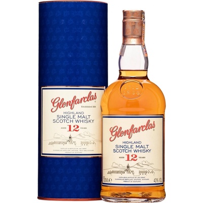 GLENFARCLAS 12y 43% 0,7 l (tuba)